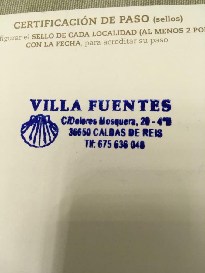 Villa Fuentes Caldas De Reis Ngoại thất bức ảnh
